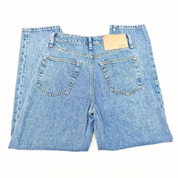 Rag & Bone Alissa High-Rise Barrel Leg Button Fly Denim Jeans Size 24 - Picture 5 of 8